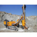 DTH rock blasting drilling rig for ore rocks